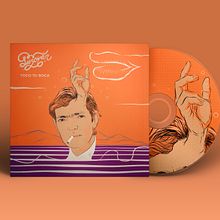 Luzcyan | Toco tu boca. Graphic Design, and Traditional illustration project by Martín Domínguez - 09.02.2019