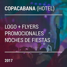 LOGO + FLYERS COPACABANA. Design, Logo Design, and Graphic Design project by Alejandro Cervantes - 08.03.2017