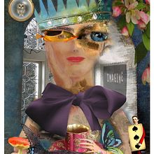 Serie Fulanas y Menganas (collage digital) Ein Projekt aus dem Bereich Collage von Rita Aguila - 02.09.2019