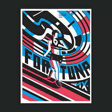 Runners. Creativit, Design, Graphic Design, Traditional illustration, Digital Illustration, and Vector Illustration project by bure - 11.01.2018