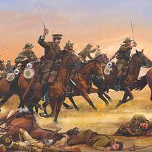 Regimiento Alcántara. Traditional illustration project by Ricardo Sánchez Rodríguez - 11.15.2017