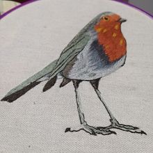 Listo mi peti rojo.  . Broderie de Anabelly Mendez Salazar - 09.18.2019