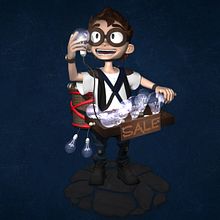Mi Proyecto del curso:  Modelado profesional de personajes cartoon 3D. Un progetto di Character design 3D e Modellazione 3D di Catalina Londono - 03.09.2019
