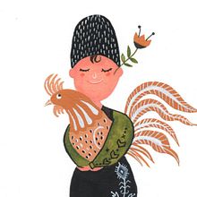 Ilustración . % Stela Navarro Halacheva tarafından hazırlanan Çocuk İllüstras, Ve onu projesi - 09.04.2019