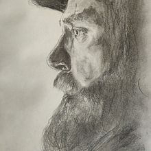 Mi Proyecto del curso: Retrato realista con lápiz de grafito. Portrait Drawing project by Juan J. Sebastian Fuertes - 09.04.2019