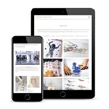Karishma Chugani. Web Development, and Web Design project by Ana Mareca Miralles - 09.04.2018