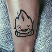 calcifer "El castillo ambulante". Tattoo Design project by supermaritobross - 09.05.2019