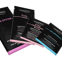 Renders 3d sachets COSMETICI MAGISTRALES. Un proyecto de 3D de Abel Macineiras - 05.09.2019