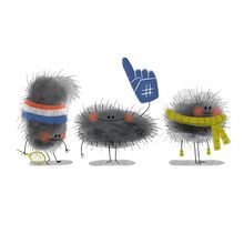 Fluff. Traditional illustration, Digital Illustration, and Children's Illustration project by Viv Campbell - 09.05.2019