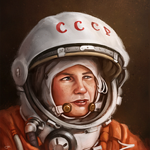 Valentina Terechkova. Un projet de Illustration traditionnelle de Rubén Megido - 01.09.2019