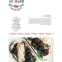 Proyecto: Go Vegan. Un progetto di  di Yolanda Sanjuan - 19.09.2019