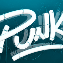 Meu projeto do curso: Lettering 3D: modelagem e texturização com o Cinema 4D. Un progetto di 3D di Maykon Antonio - 03.10.2019