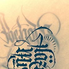 Texturas de letras Ein Projekt aus dem Bereich Kalligrafie, Concept Art, Kreativität, Design, Grafikdesign, Schrift und Lettering von TECK24 - 08.09.2019