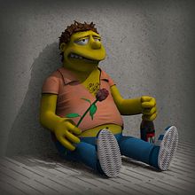 Barney. 3D Character Design project by Sergio Graziani - 05.07.2018