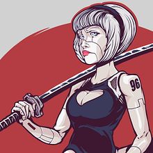 Cyborg Doll by MeFO. Un proyecto de Dibujo, Diseño, Diseño de moda, Ilustración tradicional e Ilustración digital de Miguel Francisco Offidani - 08.09.2019