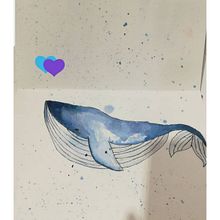 Acuarelas. Pintura em aquarela projeto de Maria Redondo - 08.09.2019