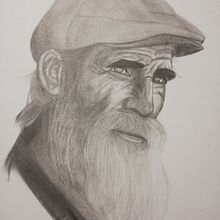 Mi primer retrato realista.  project by Carlos Antonio Salazar Navarrete - 09.09.2019