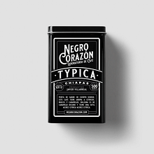 Negro Corazón. Br, ing & Identit project by Moisés Cordova - 09.09.2019