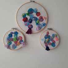 Mi Proyecto del curso: Técnicas básicas de bordado y acuarela. Bordado, e Pintura em aquarela projeto de Maria Duque Reyes - 10.09.2019