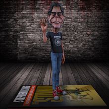 Stephen King Caricatura. 3D Character Design project by Sergio Graziani - 05.26.2020