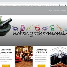 Mi Proyecto del curso: Migración y diseño de blog gastronómico.  project by Carlos Caburrasi Bustamante - 09.09.2019