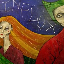 Mural (Agosto 2019). Acr, and lic Painting project by Diana de Júpiter - 08.24.2019