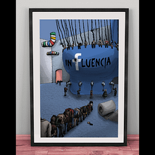 Influencia . Een project van Digitale illustratie van Diego López - 09.09.2019