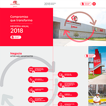 Lindley Memoria Anual 2018. Un progetto di Web development di Victor Alonso Pérez Lupú - 08.09.2019