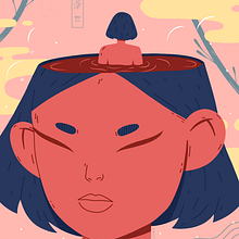 Ukiyo (mundo flotante). Een project van Digitale illustratie van Caltz - 30.12.2018