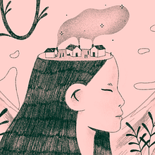 What's real and what's the imagination?. Een project van Digitale illustratie van Caltz - 11.06.2019