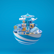 At&t México. Un proyecto de 3D, Animación 3D, Publicidad y Dirección de arte de José Martín Ramírez Carrasco - 10.09.2019