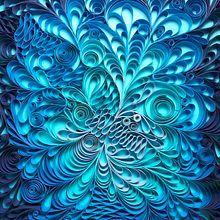 EL MAR. Arts, Crafts, Set Design, and Paper Craft project by Noelia Barreda - 04.20.2019