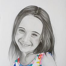 Mi Proyecto del curso: Retrato realista con lápiz de grafito. Een project van  van Ana Duque - 10.09.2019