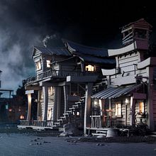 Escenario_test. 3D Modeling project by Carlos Mazarío - 09.10.2019