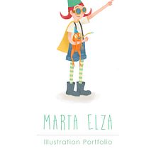 Portafolio PDF Marta Elza. Traditional illustration, Digital Illustration, and Children's Illustration project by Marta Elza - 09.10.2019
