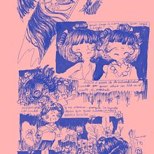 Gemelas de la luna. Ein Projekt aus dem Bereich Zeichnung, Schrift und Traditionelle Illustration von miranda rosales - 10.09.2019