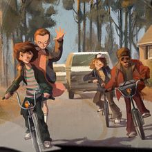 Stranger Things. Traditional illustration project by Elysa Castro - 09.11.2019