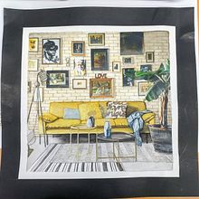 Ilustraciones. Un proyecto de Arquitectura interior, Diseño de interiores e Ilustración tradicional de Nataly Gonzalez Villar - 13.02.2019