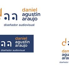 Mi Proyecto del curso Diseñar para comunicar: Isologotipo personal. Logo Design, and Graphic Design project by Daniel Agustin Araujo - 03.21.2021