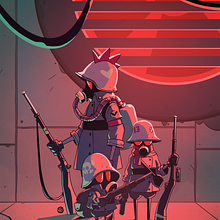 Chemistry War. Digital Illustration project by Jordi Villaverde - 09.12.2019