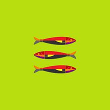 Sardinas. Design, and Graphic Design project by Héctor Quevedo Sosa - 09.12.2019