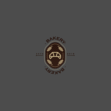 Bakery Logo. Br, ing e Identidade, Design, Design de logotipo, e Design gráfico projeto de Héctor Quevedo Sosa - 12.09.2019