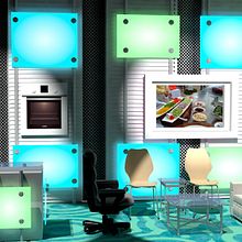 Set de Programa de televisión de cocina. Un progetto di Architettura di Tommy Chireno - 16.01.2012