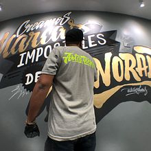Dr. Marketing - Mural. Calligraph, Creativit, Interior Design, Graphic Design, Lettering, Painting, T, pograph, Drawing, and Design project by TECK24 - 09.14.2019