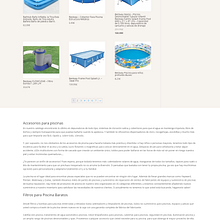 Tienda de Accesorios para Piscinas. Web Design project by Jose Luis Torres Arevalo - 09.14.2019