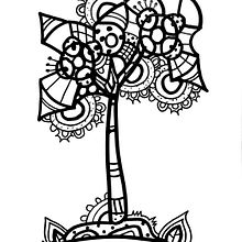 Árbol. . Un proyecto de Dibujo, Ilustración tradicional y Pintura de Sylvana Lobato - 14.09.2017