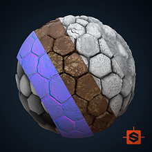Mi Proyecto del curso: Introducción a la creación de texturas con Substance Designer. 3D project by Joseph Alejandro Gonzalez Garrido - 09.15.2019