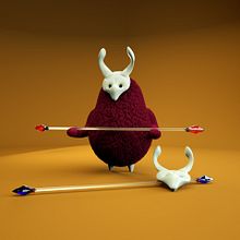 Mi Proyecto del curso: Creación de personajes con ZBrush y Cinema4D. 3D, and 3D Animation project by martin gomez - 09.15.2019