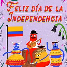 Independencia de Colombia. Animation, 2D Animation, and Traditional illustration project by Catalina Vásquez - 07.16.2019