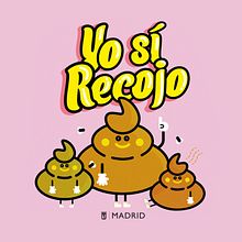 AYUNTAMIENTO DE MADRID. Cacas de perro. Information Design, Traditional illustration, and Advertising project by Del Hambre - 09.16.2019